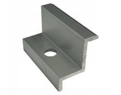 Klema Végzáró Oldalfogantyú Pv 40MM Ezüst 1 Db (K.101.KK40)