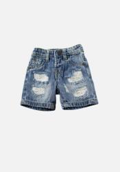 Guess Kék Farmernadrág, Size 3-6 hó, pamut, lenvászon, kék (455991)