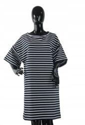 LIU JO Gránátfehér Csíkos Ruha (s) (379600)