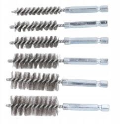  Hengeres Drótkefe 8-19mm Rozsda Festék Eltávolító Acél 6 Db (OKBIB7482)