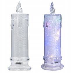 Real Garden Gyertya Elektromos Mécsesbetét 19, 5cm Led Gyertya Akkumulátoros Csillogó (RC-K-1837)