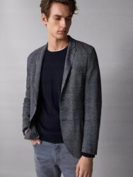 Massimo Dutti Szürke-sötétkék Kockás Blézer (46) (595486)