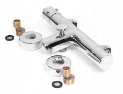 Inea Termosztatikus Kád Zuhany Csaptelep Kifolyócsővel Fali Termosztát Inea (BS0003)