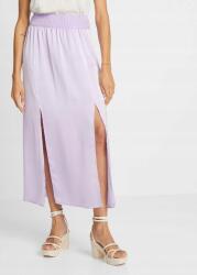 Bonprix Lila maxi szatén szoknya, Size 42, 100% poliészter (9171790)