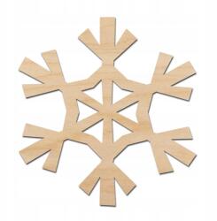 Loveart Hópehely fa dísz rétegelt lemezből Loveart Decoupage dekoráció (LOV-Sklejka)