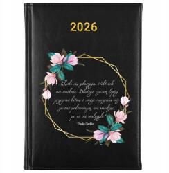 FunnyCase Könyvnaptár 2026 Senki Sem Kerülheti El A Vereséget Fekete tervező Ajándék Wz (Kalendarz Czarny NIKT NIE UNIKNIE KLĘSKI)