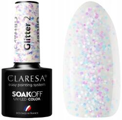 Claresa Hibrid lakk Glitter 2 5G Claresa Magas színtartósság Csillámos (GLITTER2)