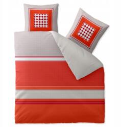 Renforcé Tabita pamut ágyneműhuzat piros Ágyneműhuzat mérete: 2 db 80 x 80