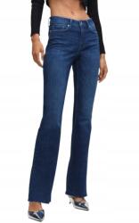 Mango Farmer Csőnadrág, sötétkék, Női, Size 34, 94% pamut, elasztán (57025143)