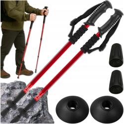 MEMFLOW Nordic Walking Botok Összecsukható Botok Állítható Teleszkópos Gyaloglás (kije kijki do chodzenia nordic walking w góry)