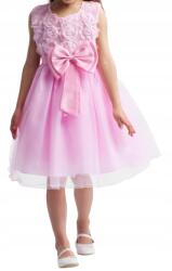  Látogató ruha lányoknak Floria rózsaszín, 104