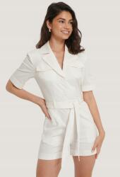 NA-KD Z5A111*NA-KD Krémszínű Overál Casual 32 Xxs N00