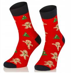Intenso Férfi Karácsonyi Zokni színes mintákkal Ajándék pamut *44-46 (1060-X)