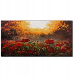 Coloray Vászonkép a nappaliba Festmény virágok 100x50 (010030010010000017456)