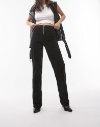  Topshop Fekete Kordbársony Nadrág (46) (522192)