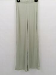 Boohoo Zöld Bordázott Egyenes Nadrág 38 M Aak