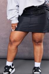 Prettylittlething Fekete Mini Ortalion Szoknya Zsebekkel Plusz Prettylittlething 54