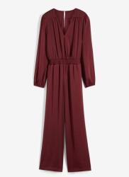 Bonprix 36/38-as elegáns szatén overál, piros, felső anyag 70% poliészter, 30% újrahasznosított poliészter