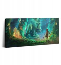 Wallfluent Canvas Falikép Prémium Irodába Gyerekek A Meseerdőben 100x50 cm (010030010010000075074)