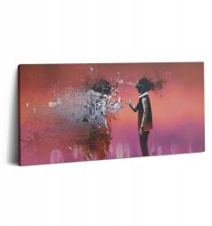 Wallfluent Fotó Vászonkép Canvas Nappali Fa Keret Kibertér Az elme állapota (010030010010000074572)