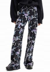 Desigual Fekete Egyenes Farmer, Size XS (22WWDD67_2000)