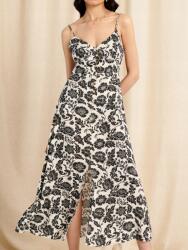 Sinsay LC15113 Ruha, Maxi, vállpántos, virágmintás, Size 40