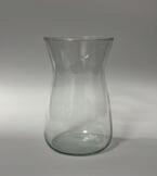  üveg váza kancsó H: 20, d: 9, 5 cm (f0396)
