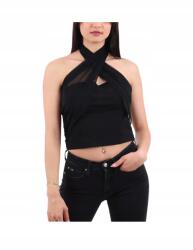 Gaelle Paris Fekete Ujjatlan Felső (M) (590354)