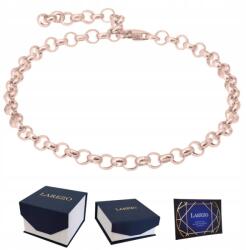 Larezo Moduláris karkötő rozé arany medálokhoz