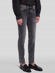 7 For All Mankind szürke skinny farmer, Size 30, magas derék (559873)