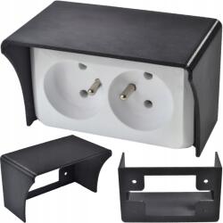 P4U Védőtető Dupla Aljzat Kapcsoló Csengő Érintkező (PRT100026-B)