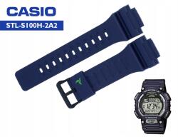Casio Eredeti Casio szíj STL-S100H 2A2V sötétkék 18mm (10487314)