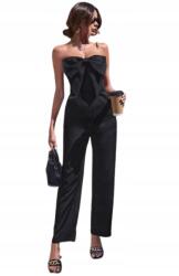 Shein Női Elegáns Fekete Overál 40/42 V2N