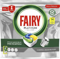 Fairy Platinum Plus Lemon Mosogatógép-kapszula 14db kocka tabletta (8006540755440)
