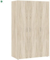 Intermeble Háromajtós Szekrény Sonoma Tölgy Színben
