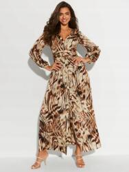 GUESS Színes, Csíkos Ruha, Size 42, poliészter, maxi (379610)