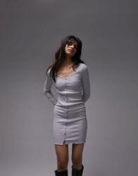 Topshop Szürke Ruha Mini Gombokkal (34) (569798)