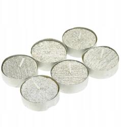 Dommio Čajové svíčky se stříbrným glitrem - 6 könyv (DA-6337-1_S)