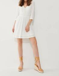 Mohito Mini Ruha, Fehér, Áttört Ujjú, 3/4-ES Ujjú, V-nyakkivágással, Size 38