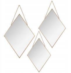 Atmosphera Rombusz Tükör Láncon Arany 3db Szíj (3560239693796)