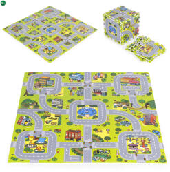 Homelux Nagy EVA habszivacs szőnyeg város 90.5x90.5 cm 21 db