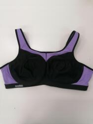 Glamorise Melltartó Fekete Puha Logó 46C Zfi