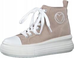 Marco Tozzi Bézs Platformos Tornacipő 39 1ZFM (2-25205-20)