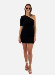  Nikkie Fekete Egyvállú Ruha (40) (379482)