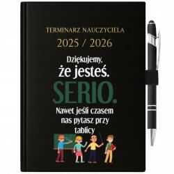 FunnyCase Naptár/Időzítő 25/26 Golyóstoll Tanárnak Köszönjük, hogy itt vagy (Zestaw Kalendarz + Długopis Nauczyciel)
