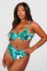 Boohoo HC13308 Boohoo Bikini Alsó Növényi Mintás XXL