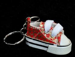  Kulcstartó Medál Cipő Tornacipő Fűzős csillámos (5907714414442)