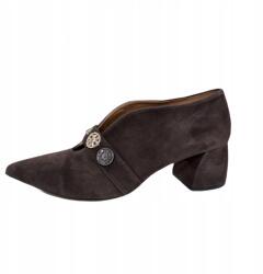 Ulmani Bokacsizma, bőr, barna, Size 40, sarok (19569)