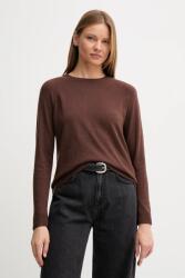 Benetton gyapjúkeverék pulóver - barna XS