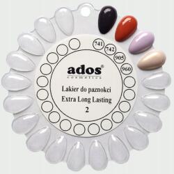 Ados long lasting körömlakk 905 pasztell lila